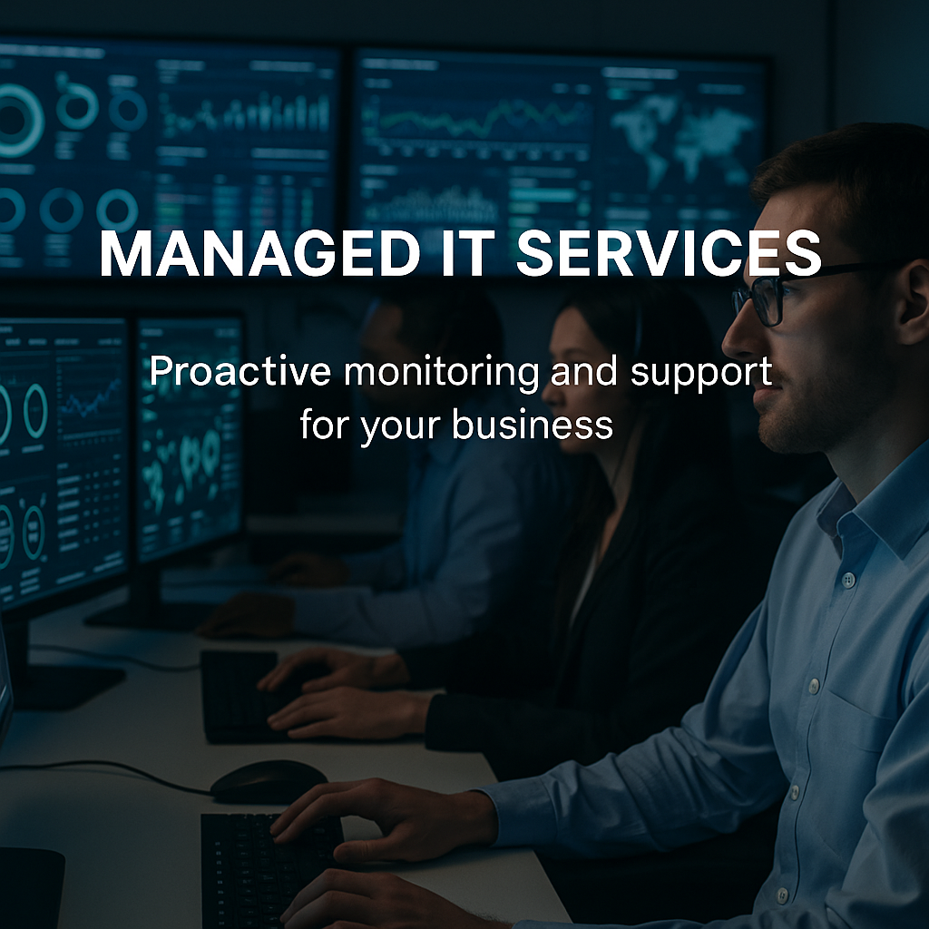 Managed IT dashboard